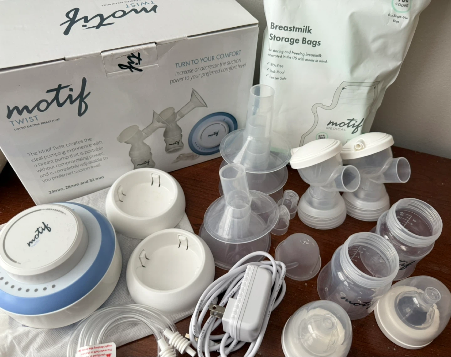 Motif Twist Double Electric Breast Pump - photo 2