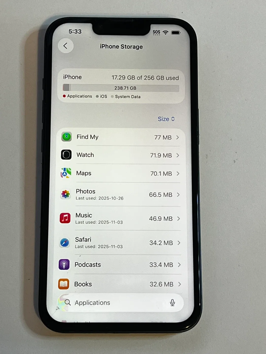 iPhone 13 256GB image indicator(4)