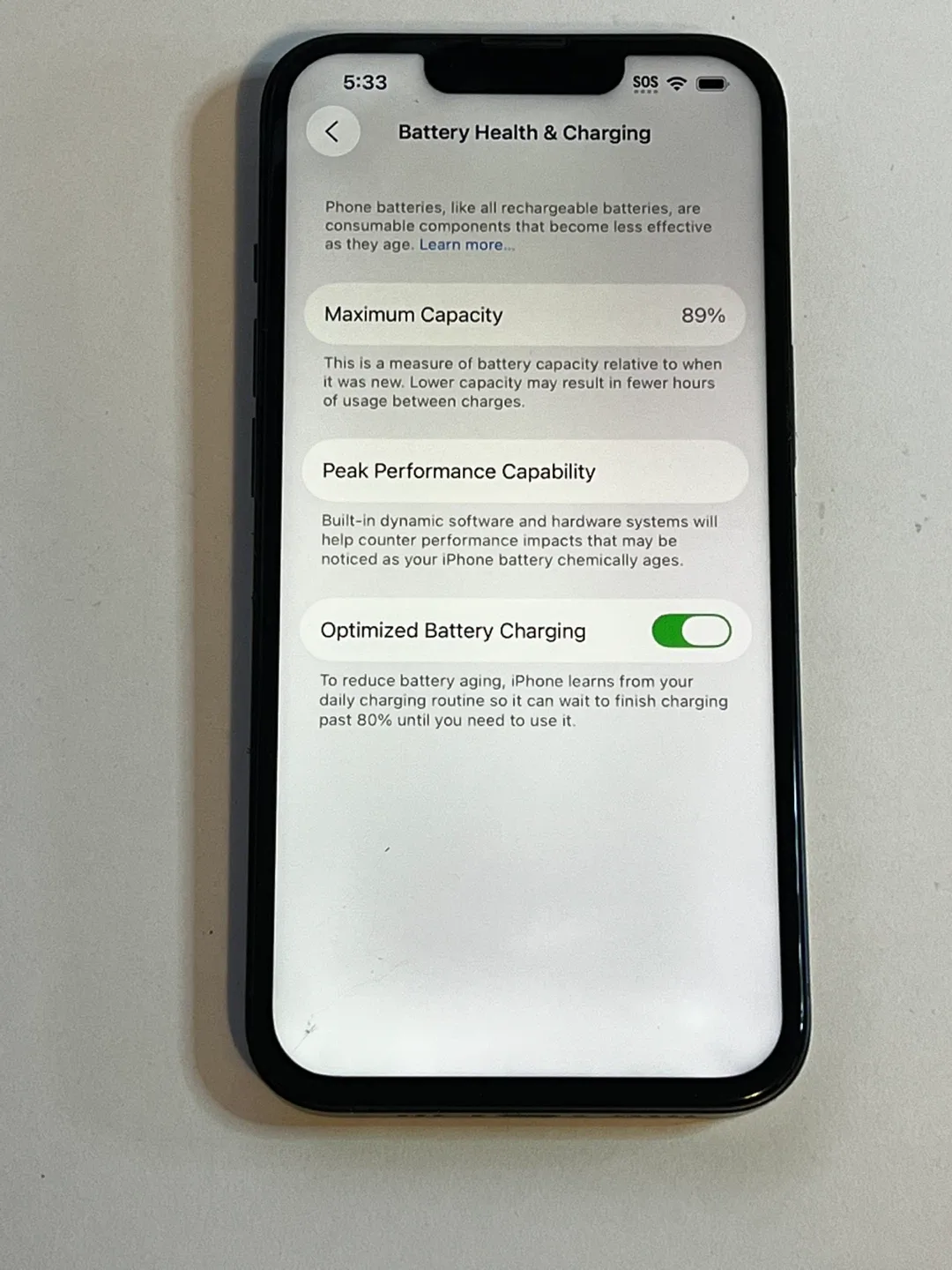 iPhone 13 256GB image indicator(5)