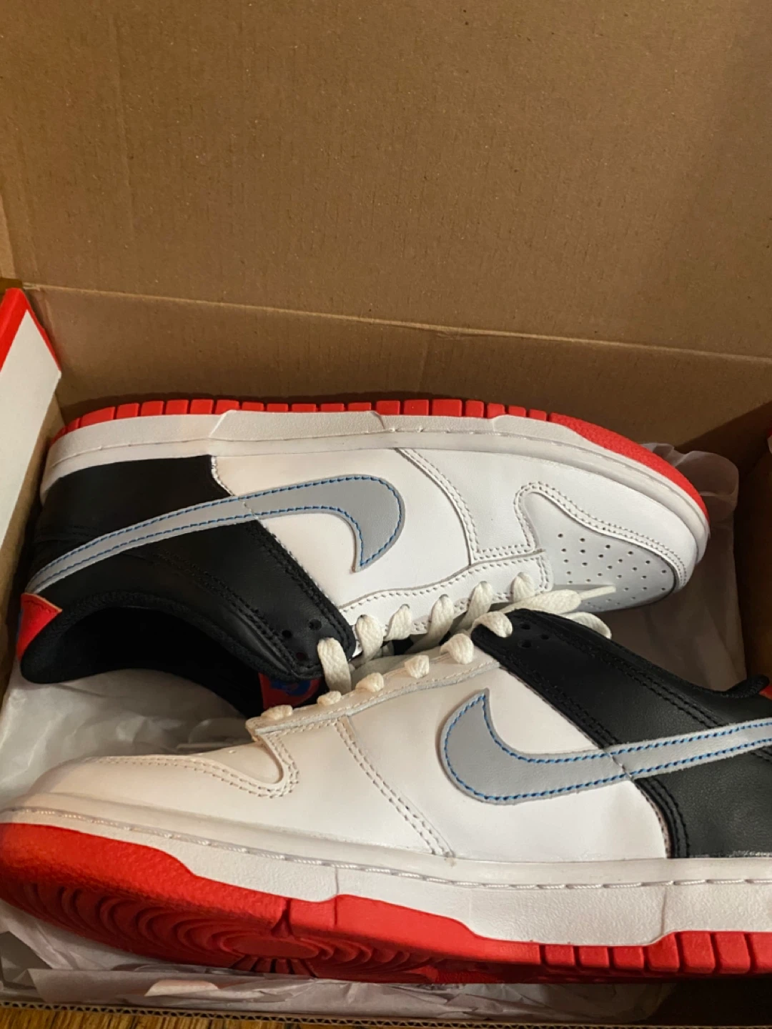 Nike Dunk Low GS White/Black/Grey - photo 2