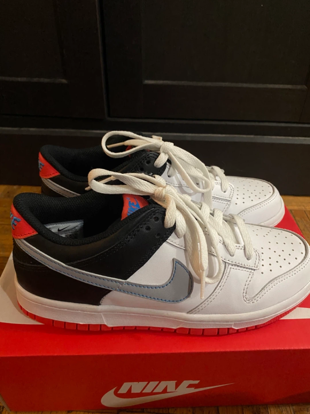 Nike Dunk Low GS White/Black/Grey