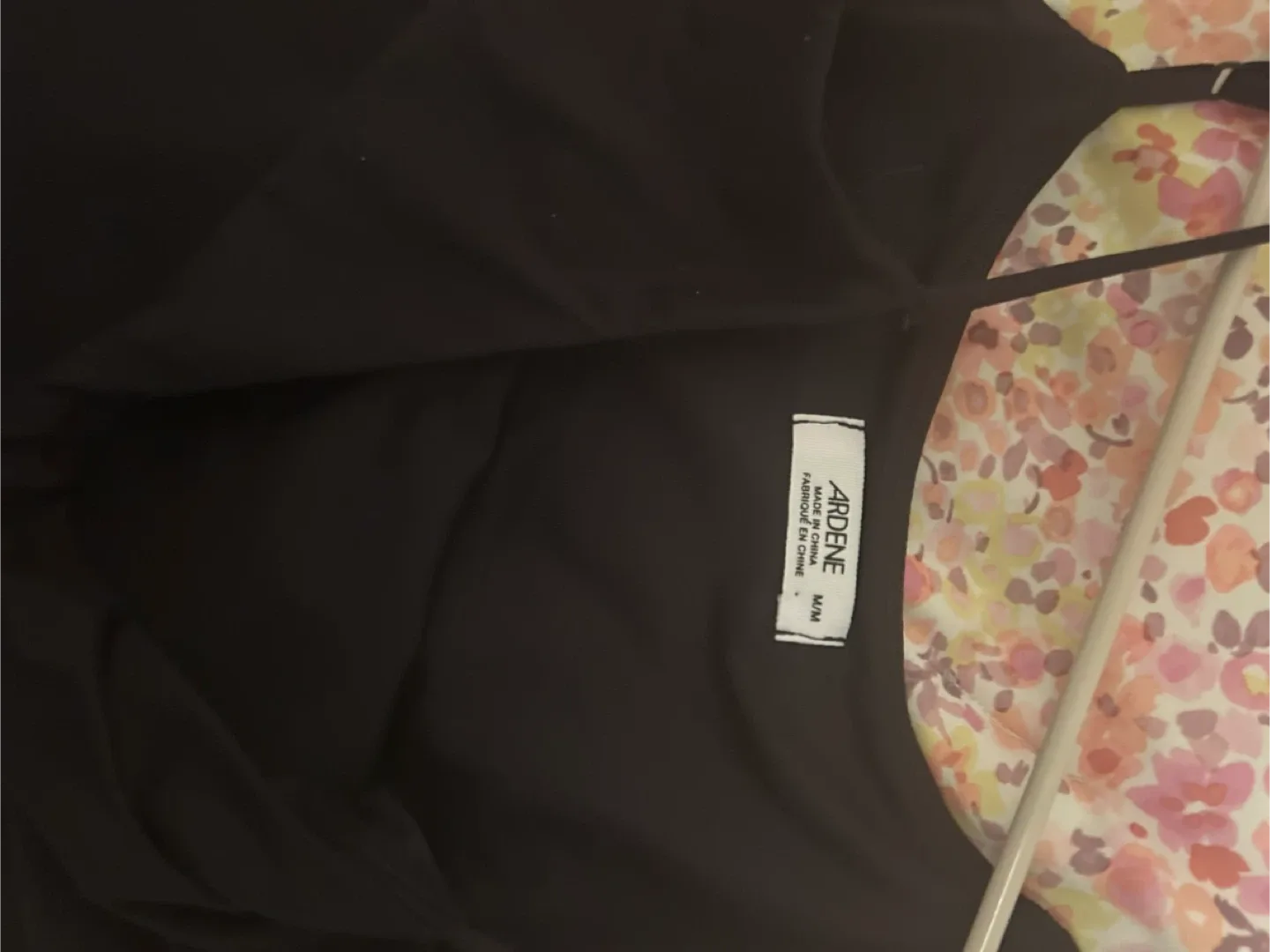 Ardene Black Mini Dress - Size M image indicator(2)