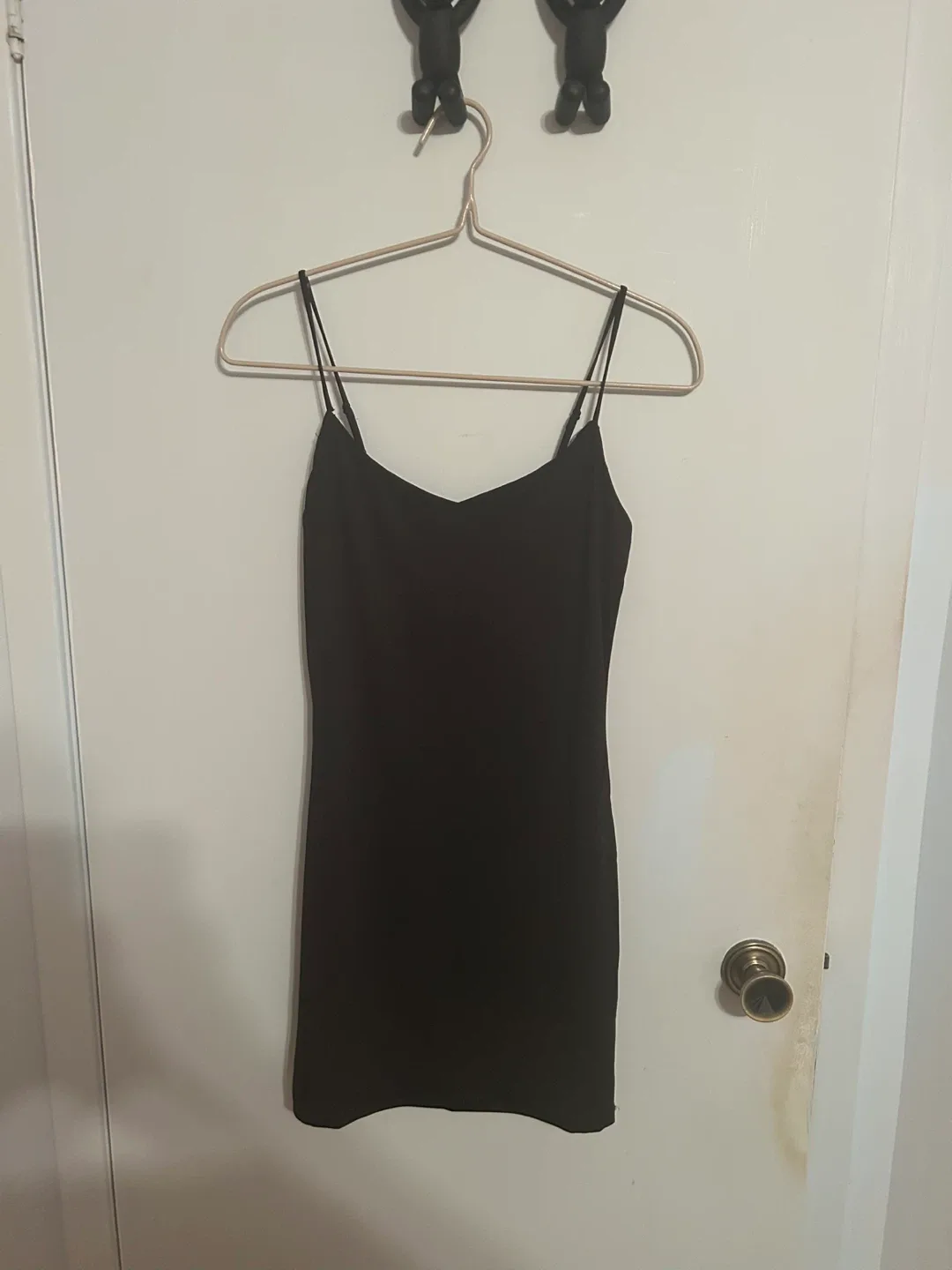 Ardene Black Mini Dress - Size M thumbnail