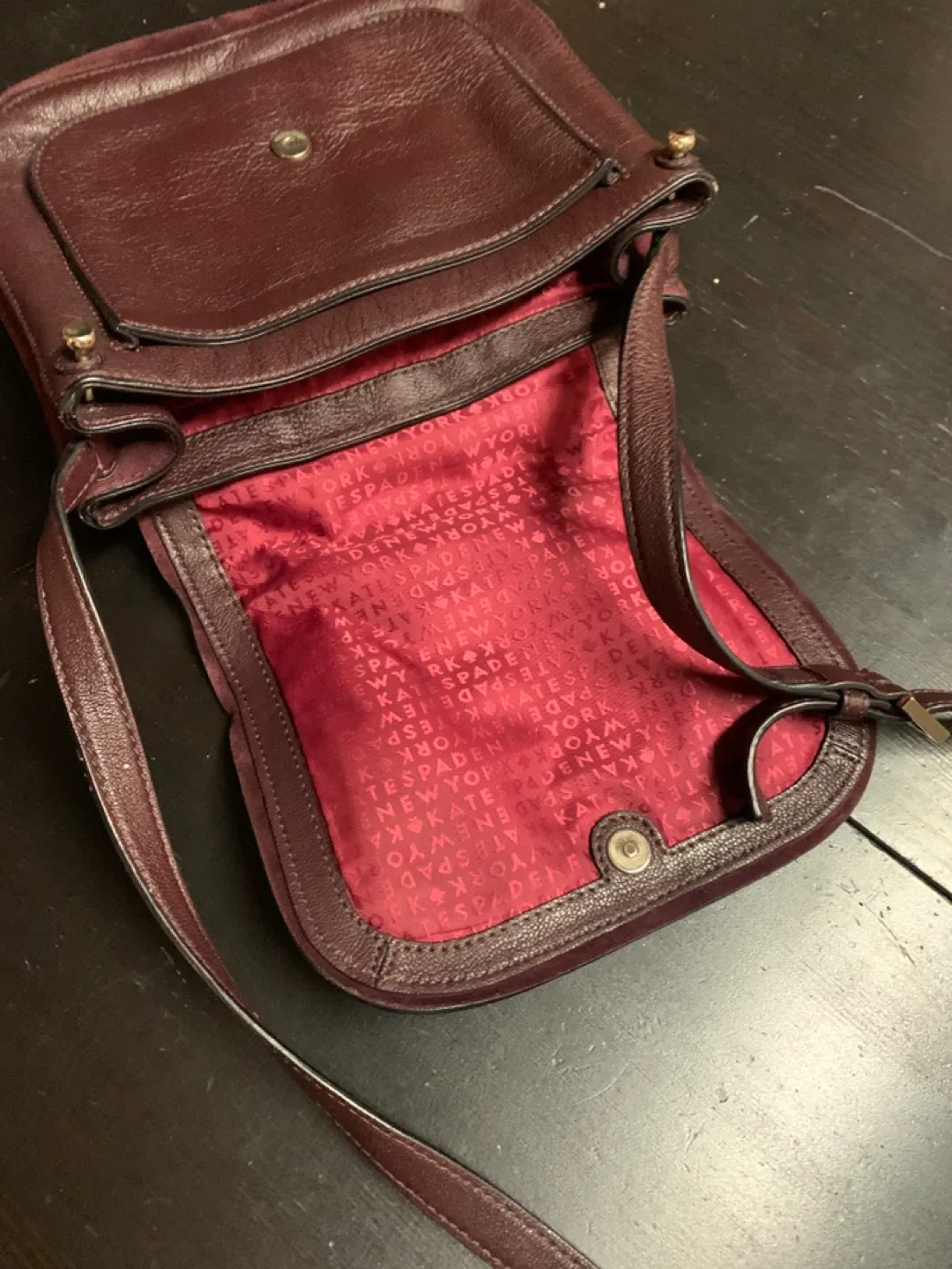 Kate Spade Crossbody Bag - Burgundy image indicator(4)