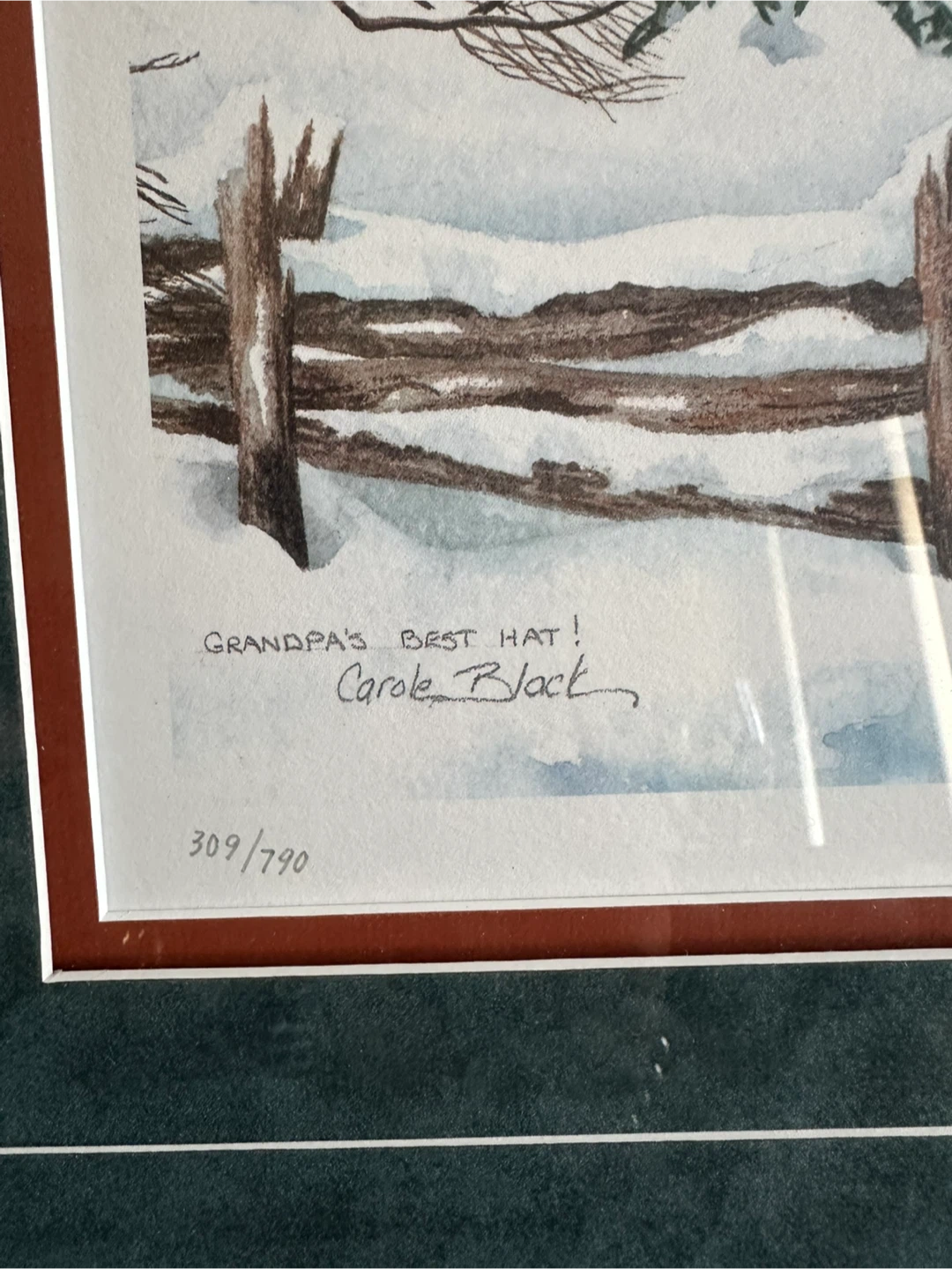 Carole Black Framed Art Print - photo 2
