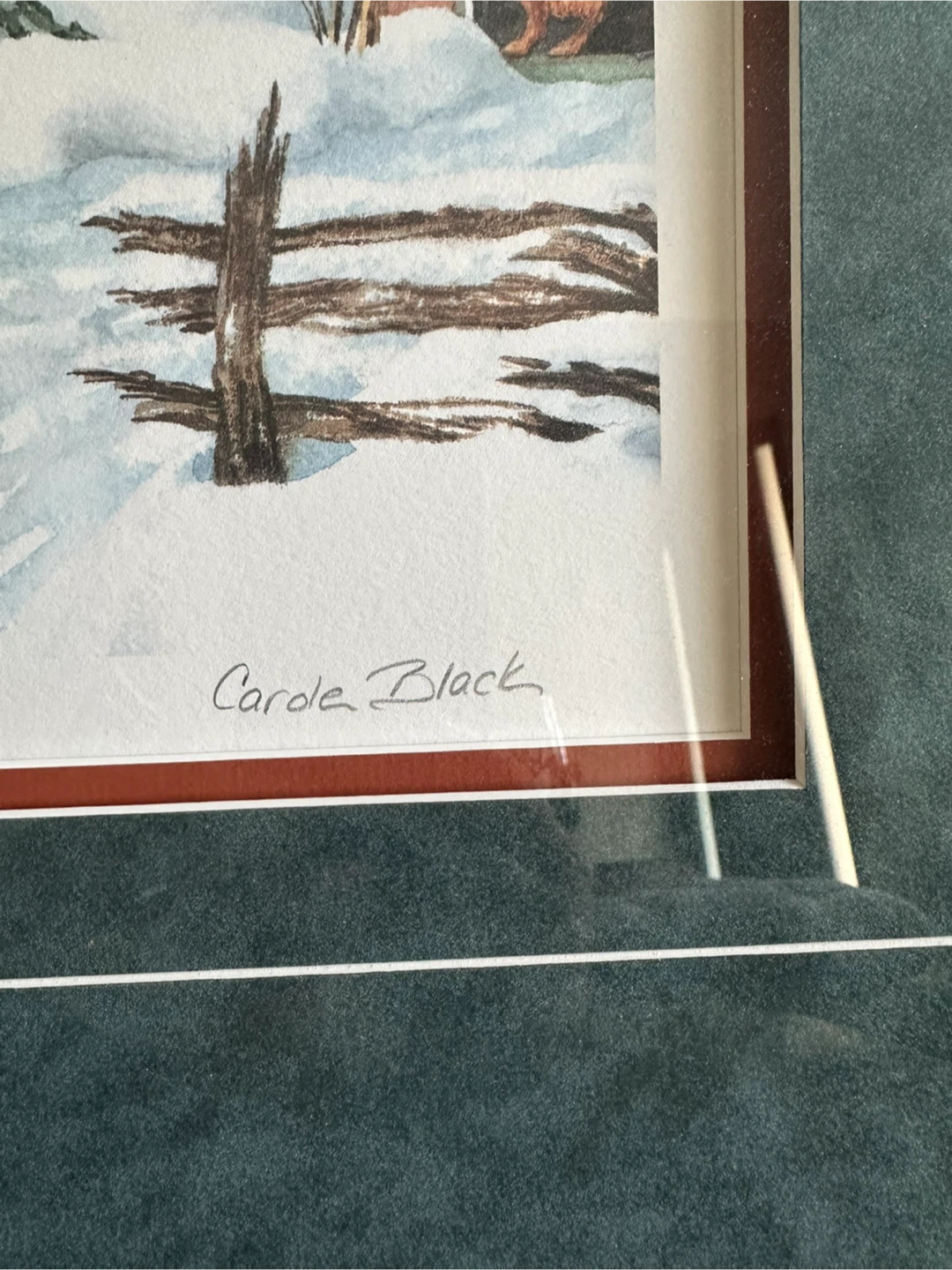 Carole Black Framed Art Print - photo 3