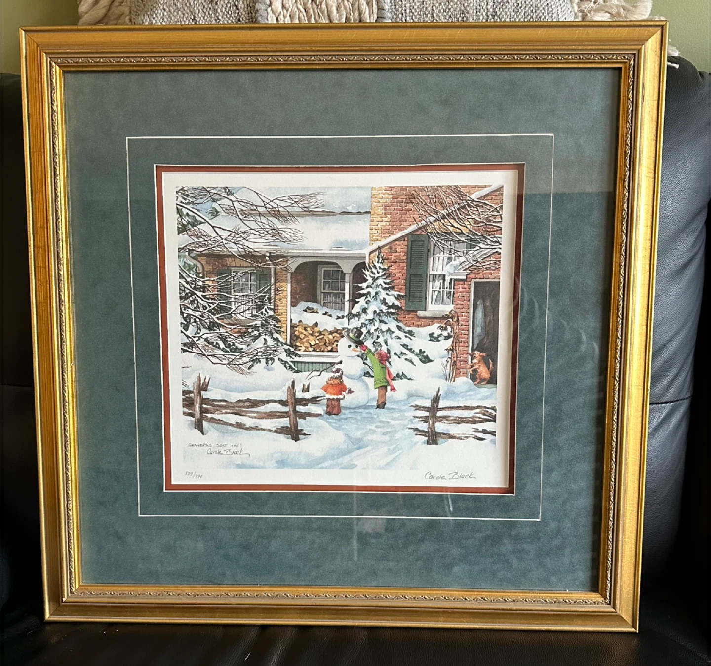Carole Black Framed Art Print