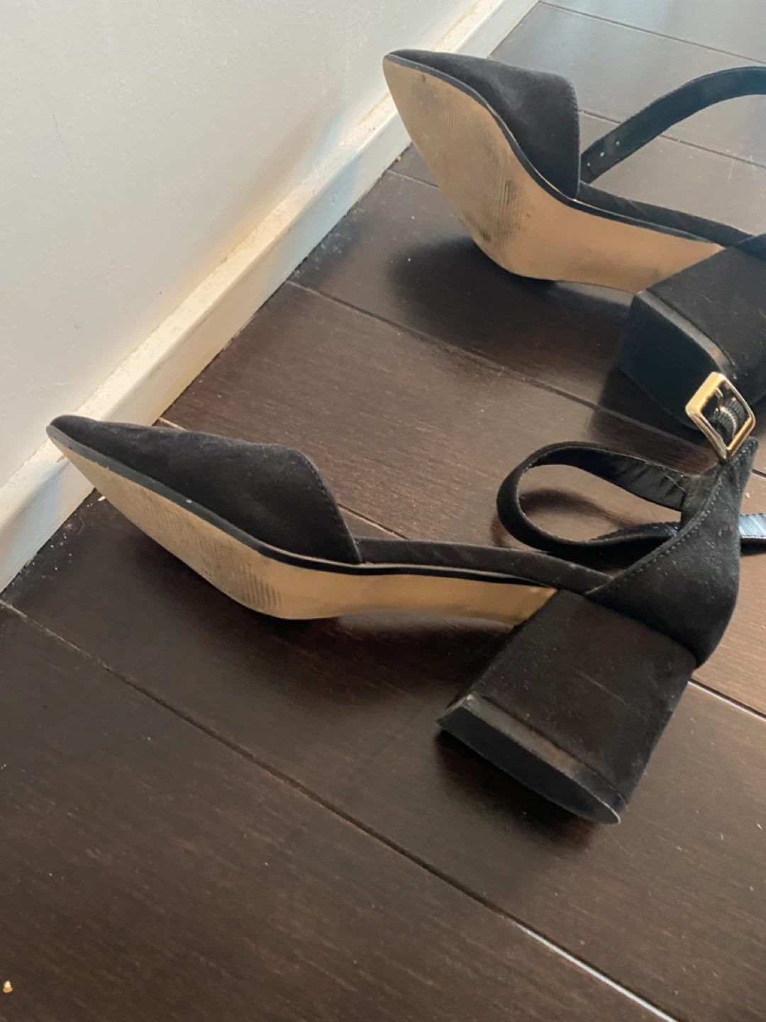 Steve Madden Dara Black Heels, Size 6 - photo 3