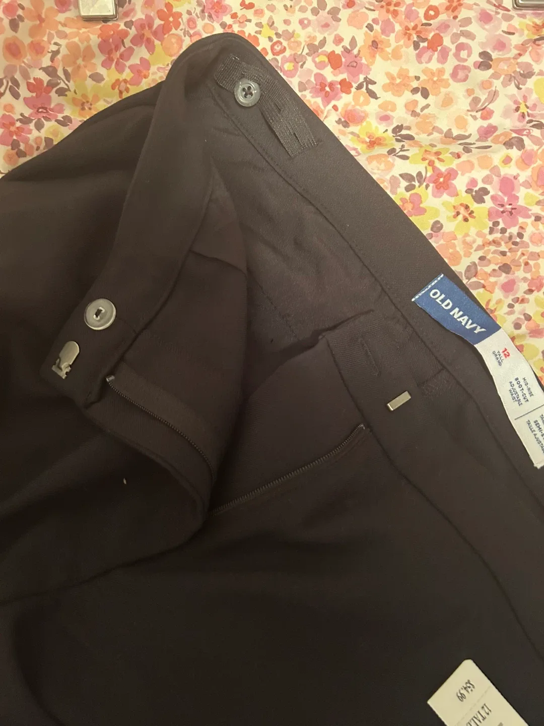 BNWT Black Dress Pants - Size 12 Tall Women’s image indicator(3)