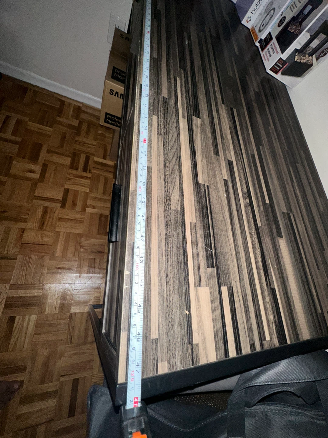 Wood & Metal Desk - 47" Length - photo 3