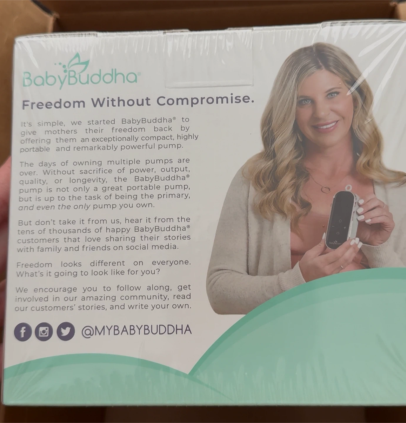 New Baby Buddha 2.0 Portable Breast Pump Kit - photo 3