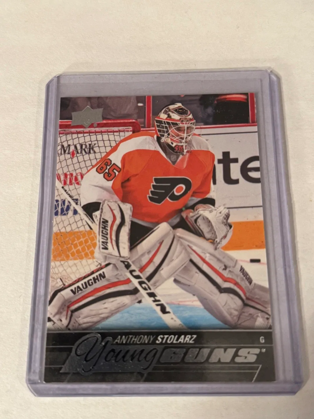 Upper Deck Young Guns Hockey  Anthony Stolarz Card thumbnail