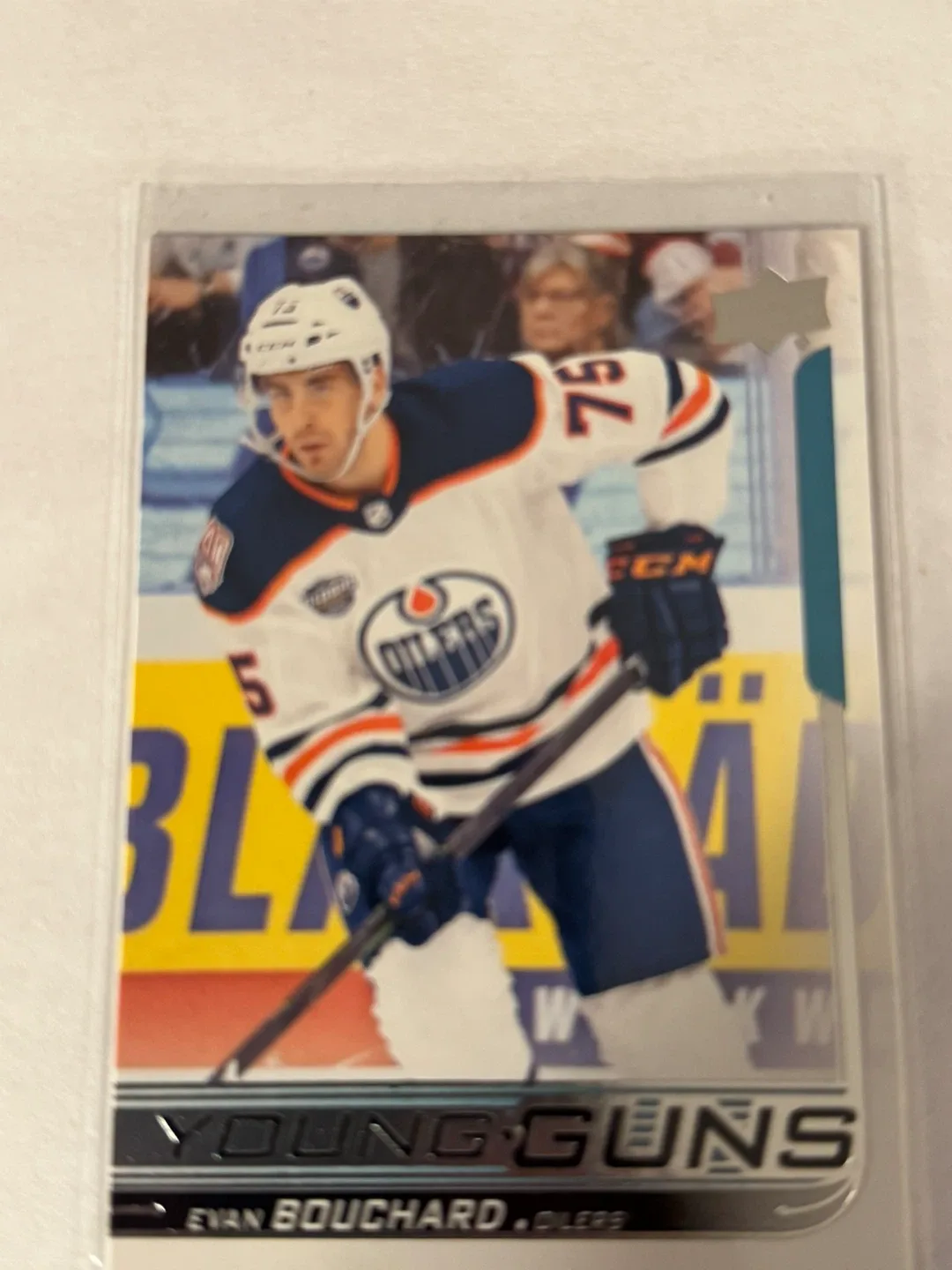 Upper Deck Young Guns Evan Bouchard Card thumbnail