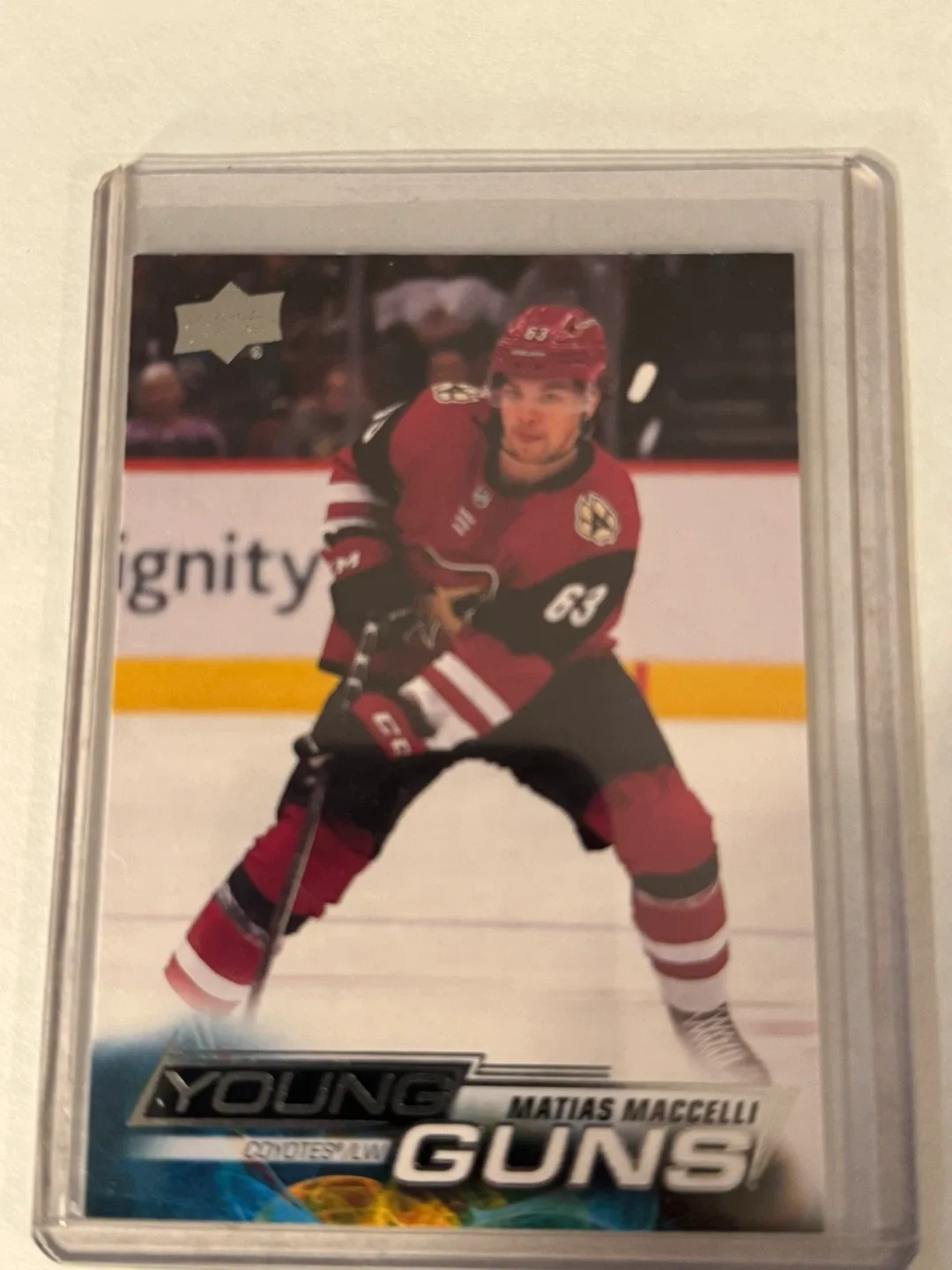 Upper Deck  Young Guns Hockey Matias Maccelli Rookie Card thumbnail