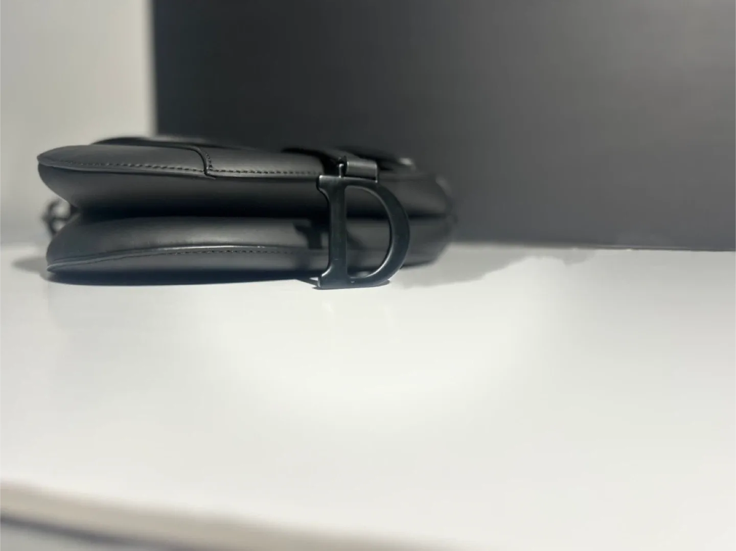 Christian Dior Black Saddle Bag image indicator(3)