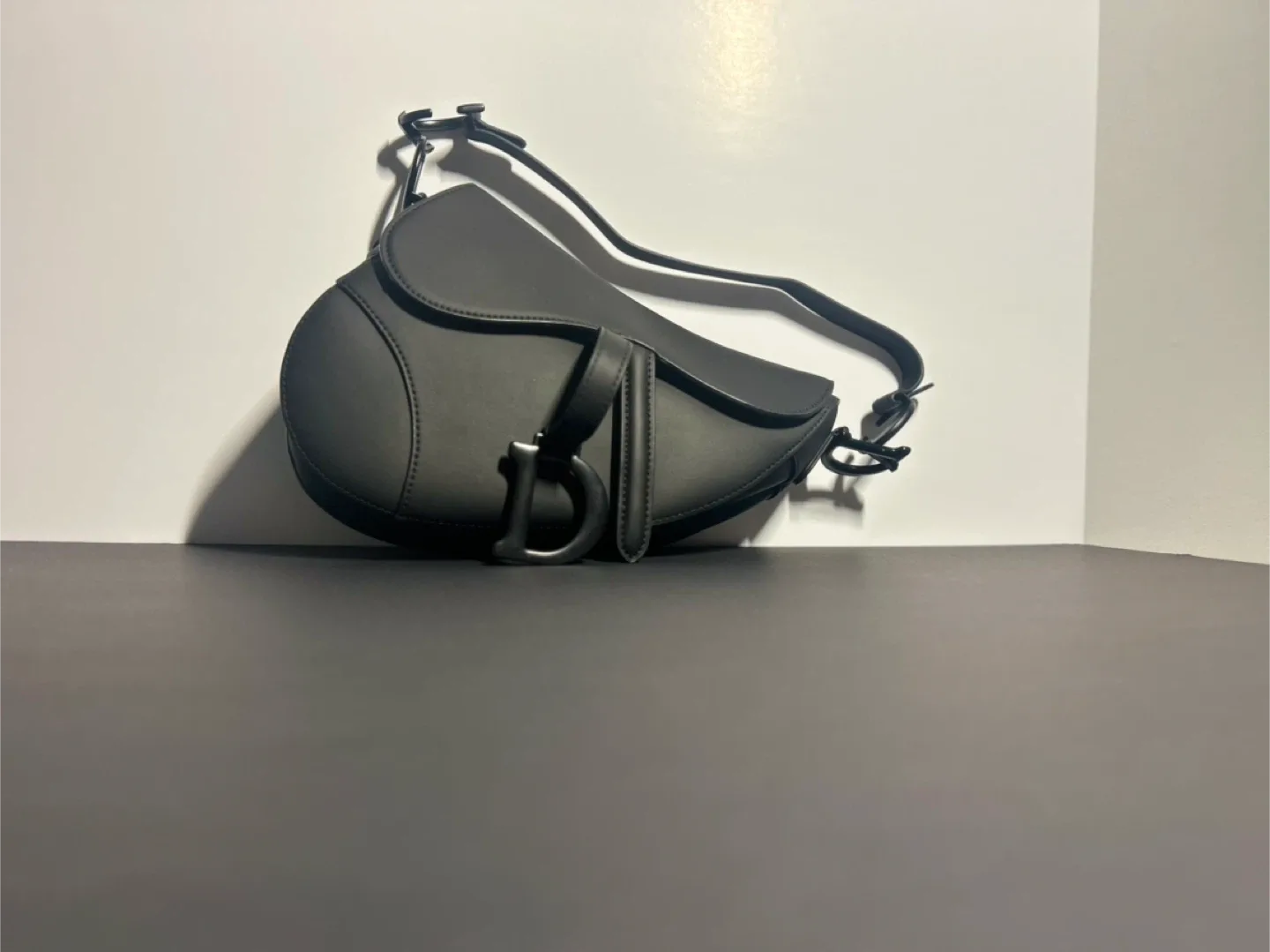 Christian Dior Black Saddle Bag image indicator(4)