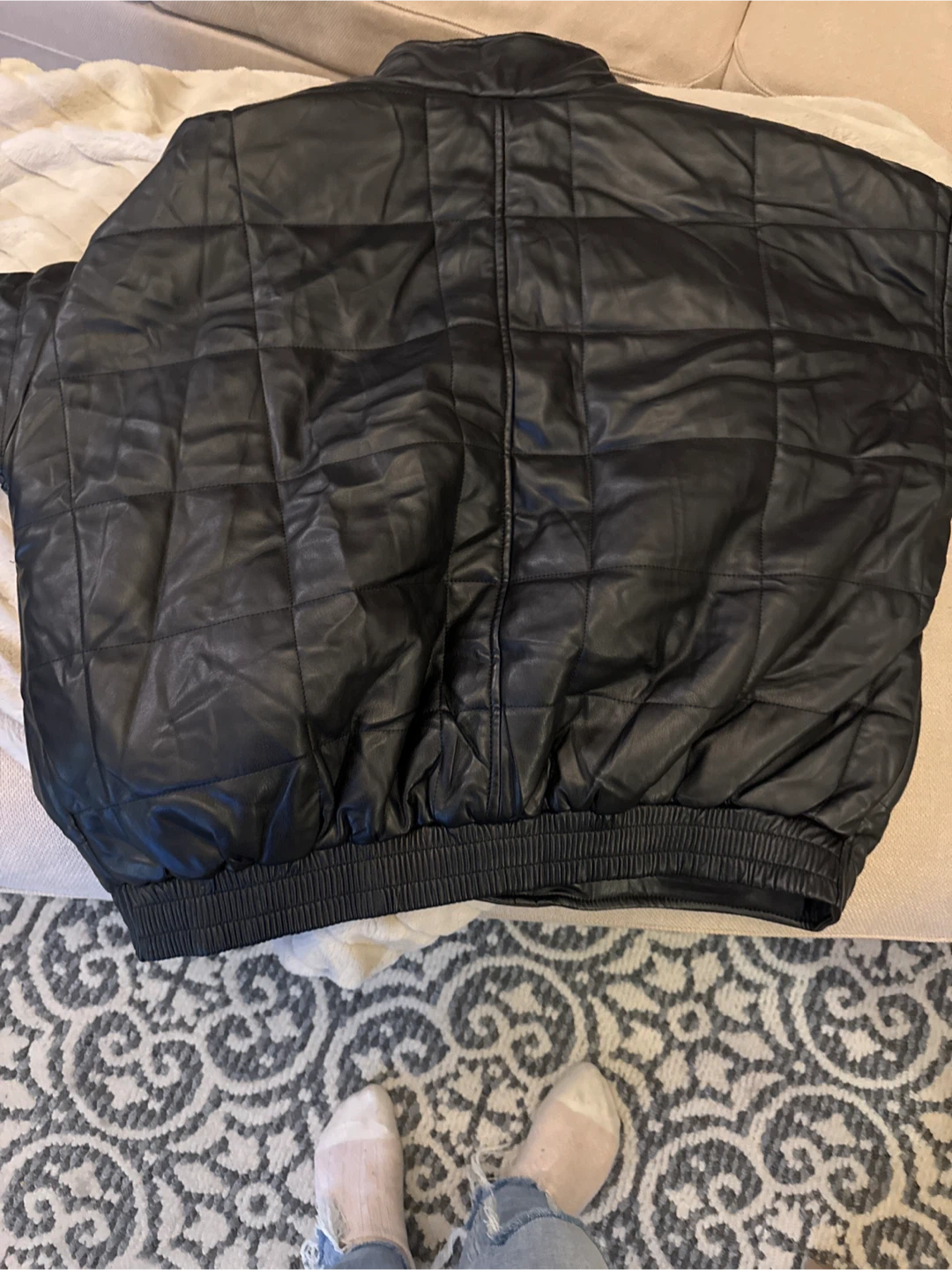 Black Puffer Jacket - photo 2