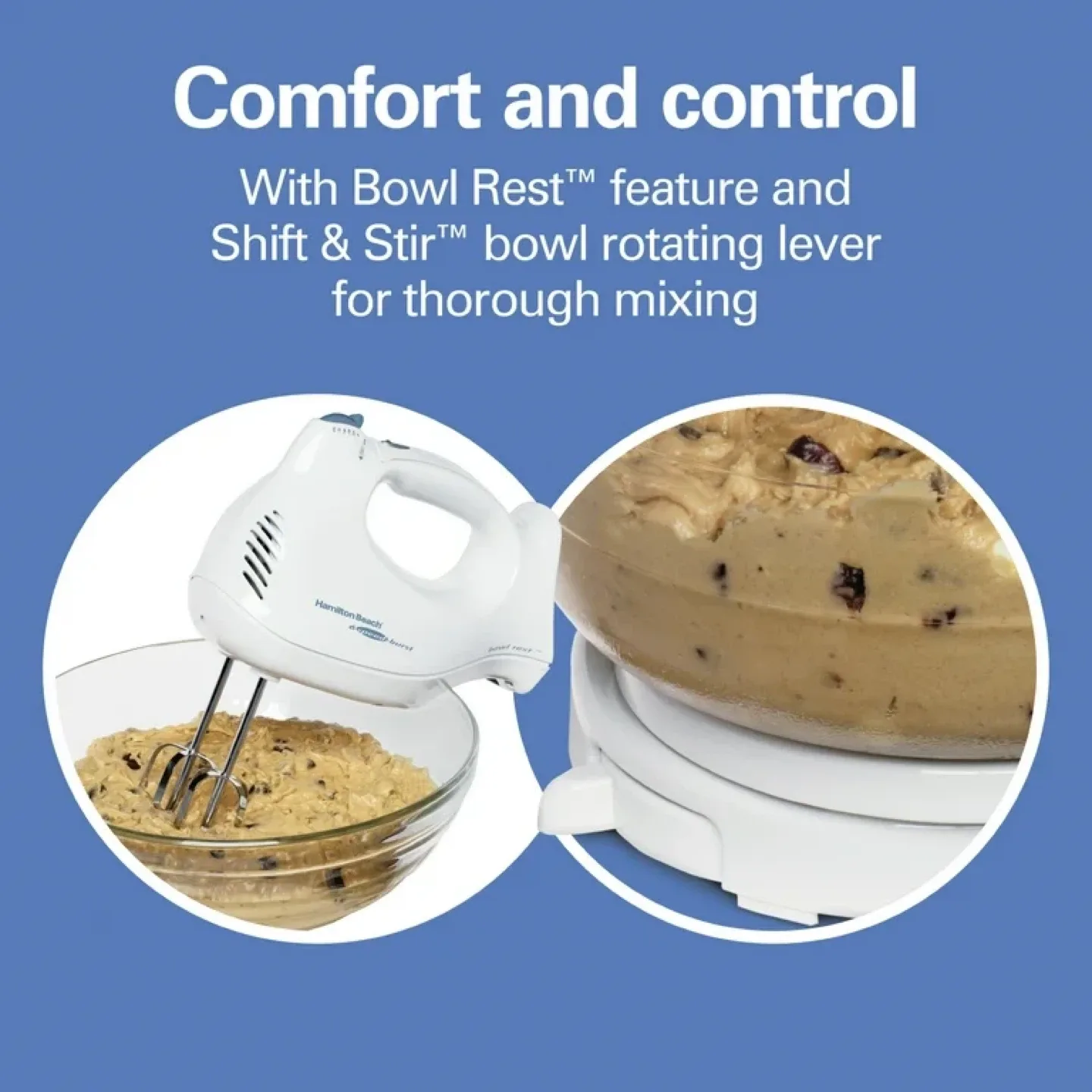 Hamilton Beach Power Deluxe Stand & Hand Mixer image indicator(4)