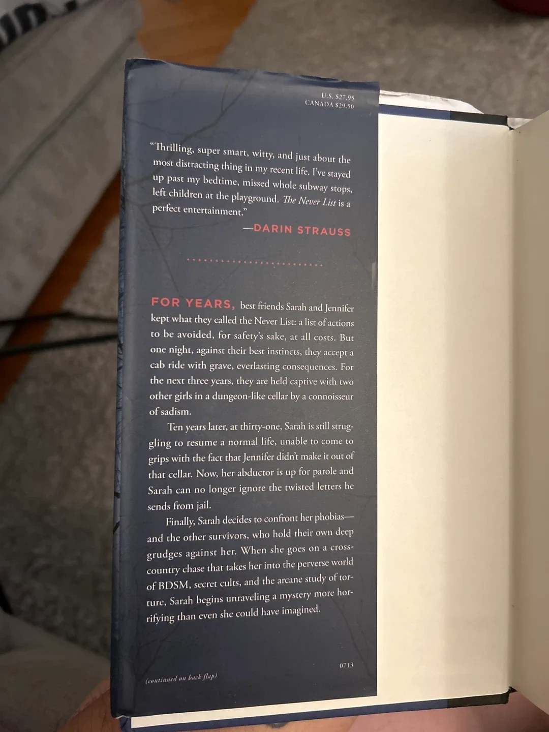 The Never List by Koethi Zan image indicator(3)