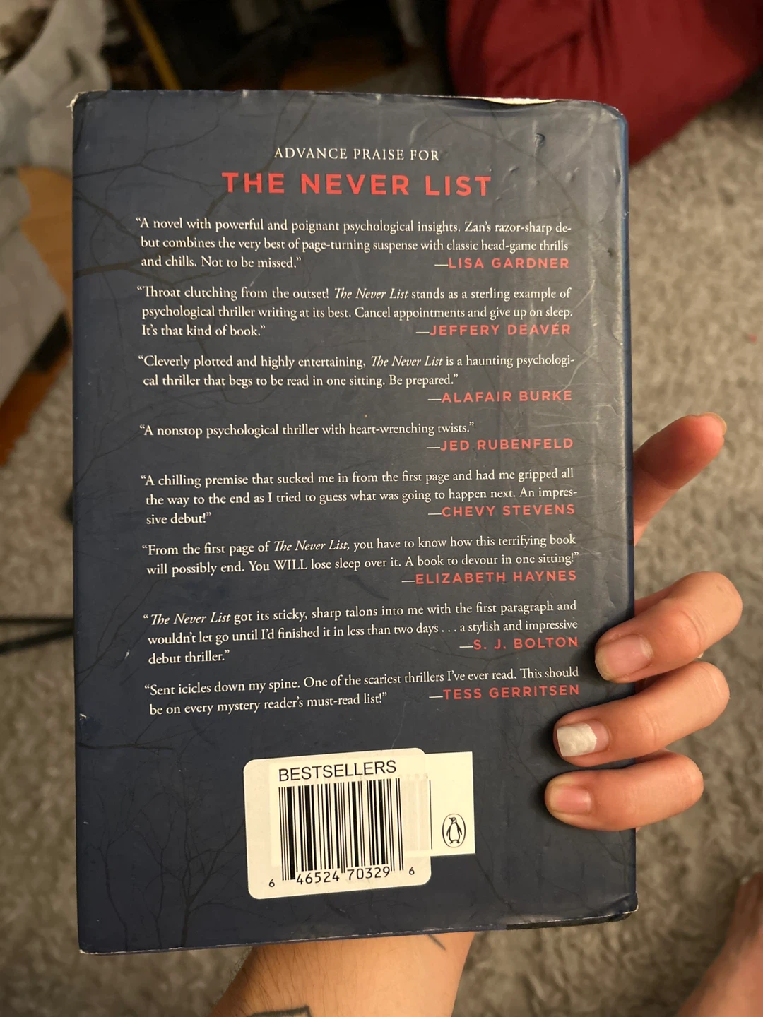The Never List by Koethi Zan - photo 2