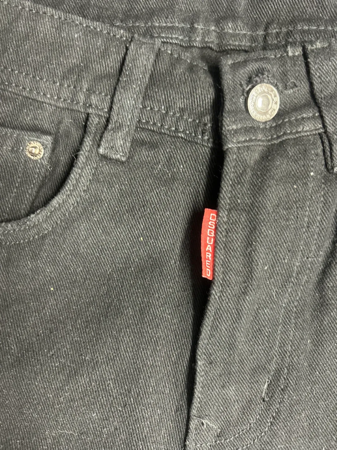 Dsquared2 Black Distressed Jeans, Size 30 image indicator(2)