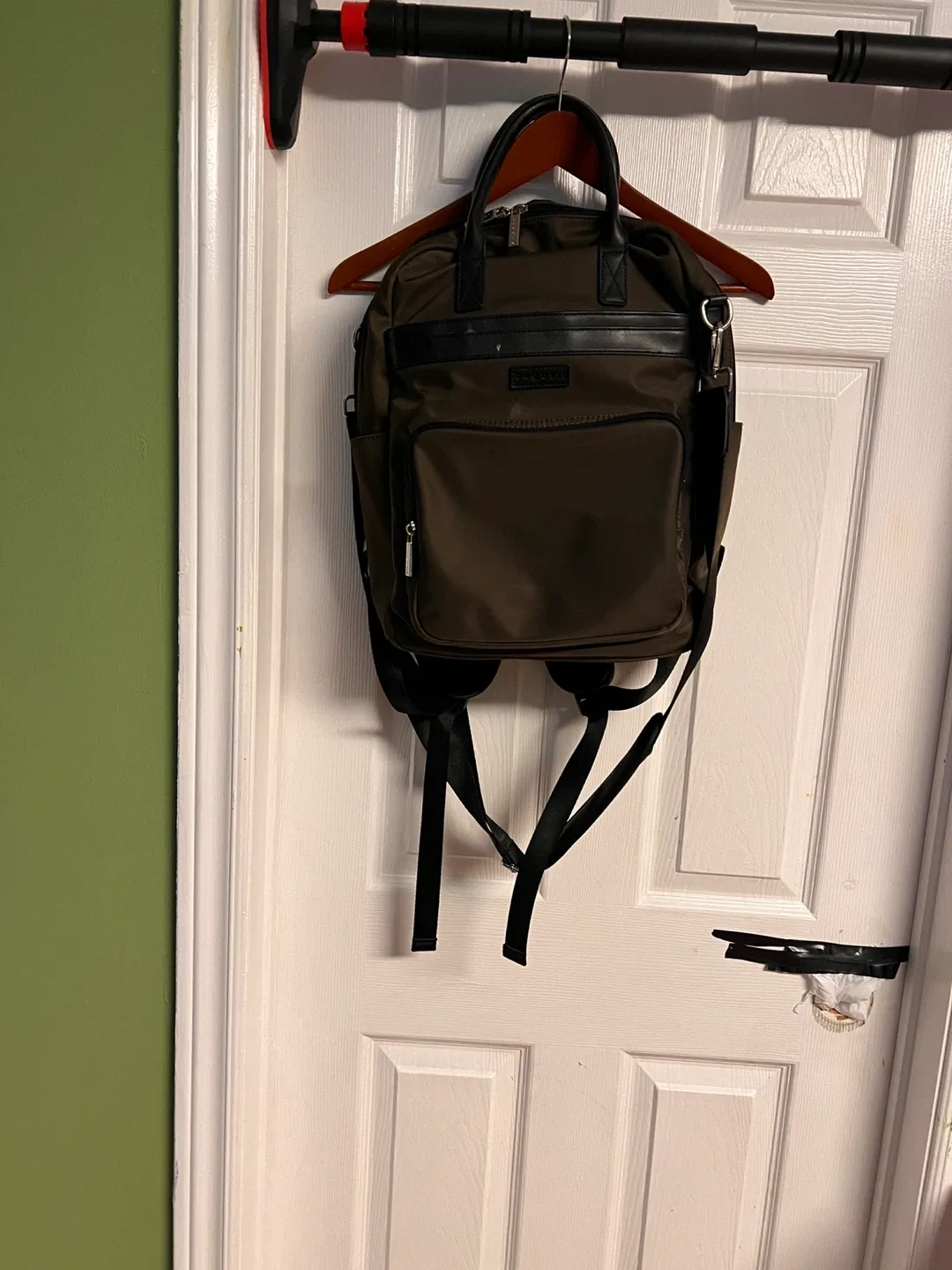 Olive Green Backpack thumbnail