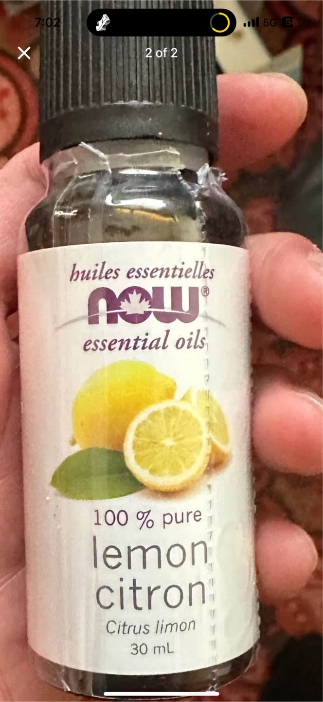 NOW Essential Oils Lemon Aromatherapy Scent, 30ml