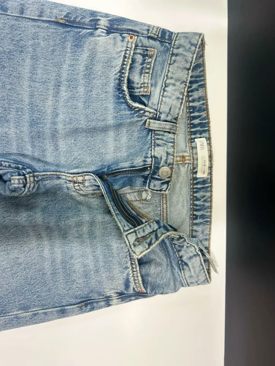 Zara Custom Flared Jeans - Size 11-12 years old image indicator(2)