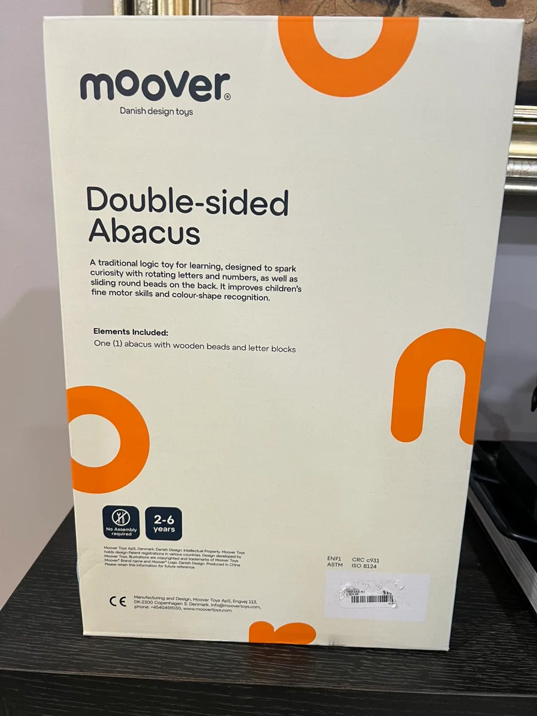 Moover Double-sided Abacus - Danish Design Toy (2-6 yrs) image indicator(3)