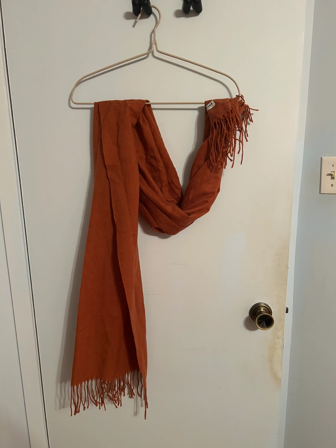 Rust coloured Pashmina Scarf