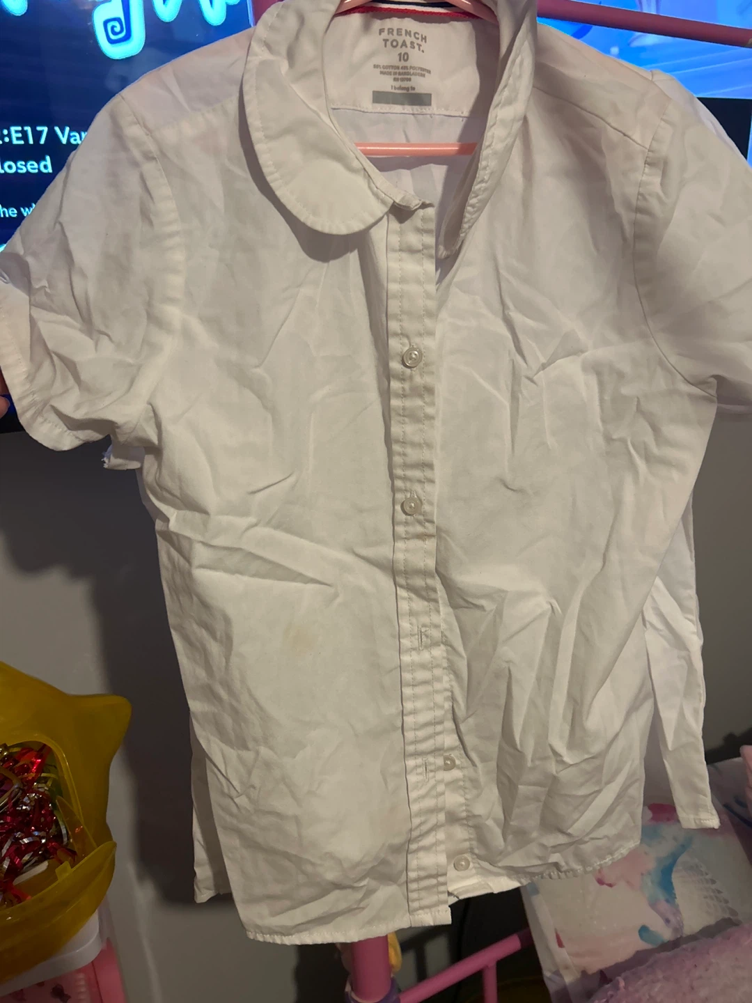 Uniform White Blouse Size L (10-12) - photo 4