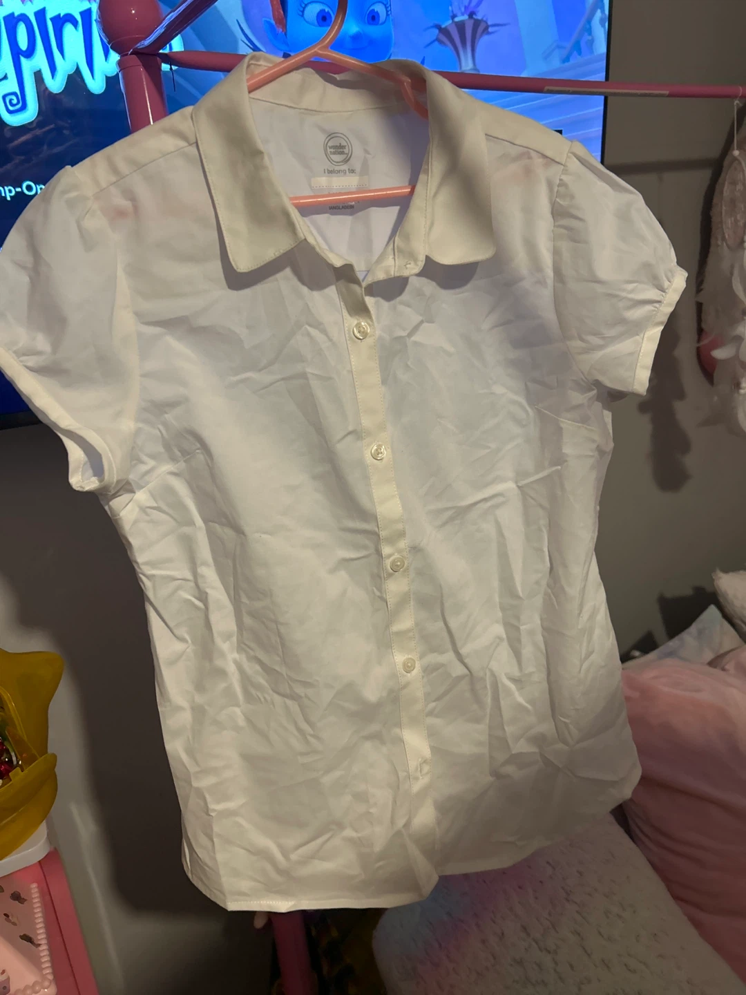 Uniform White Blouse Size L (10-12) - photo 2