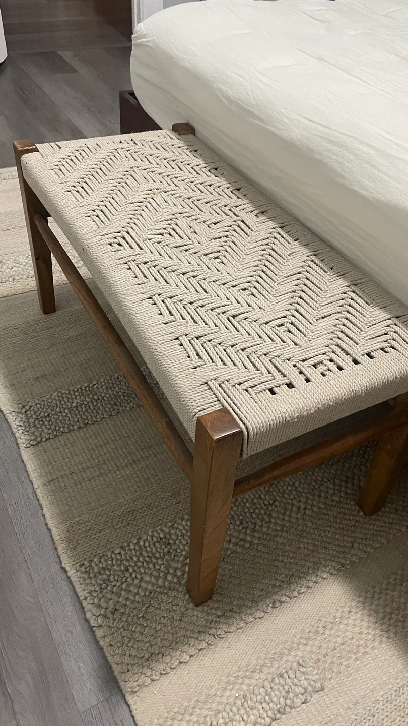 Lumarco Woven Bench Natural - Threshold™