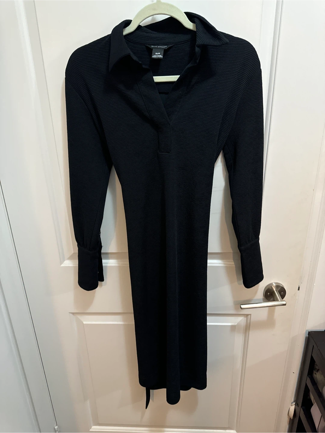 Club Monaco Black Wrap Dress - Size XS - photo 2