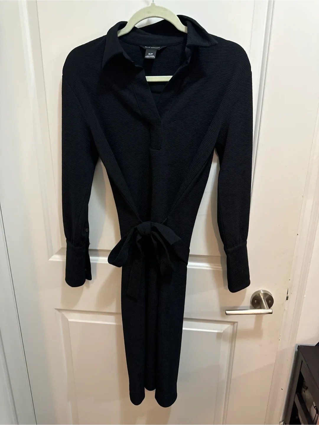 Club Monaco Black Wrap Dress - Size XS thumbnail