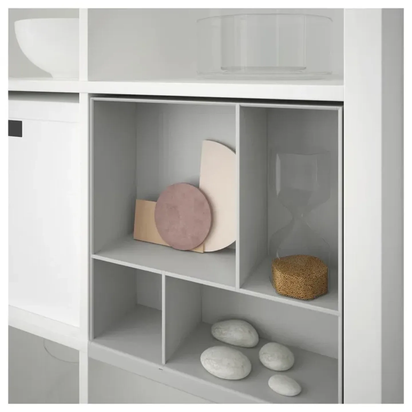 IKEA Kallax Shelf Insert - grey image indicator(3)