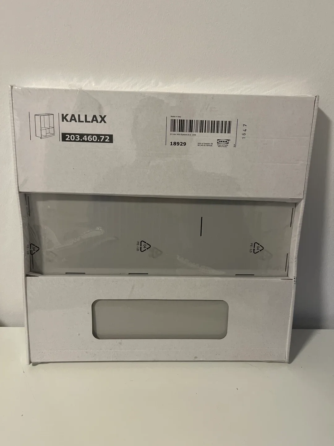 IKEA Kallax Shelf Insert - grey image indicator(2)