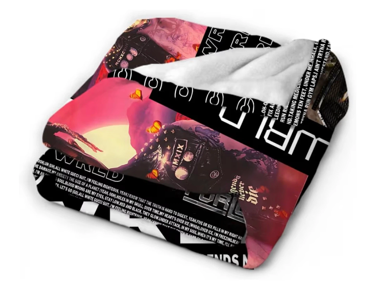 Juice WRLD 'Legends Never Die' Throw Blanket - photo 2