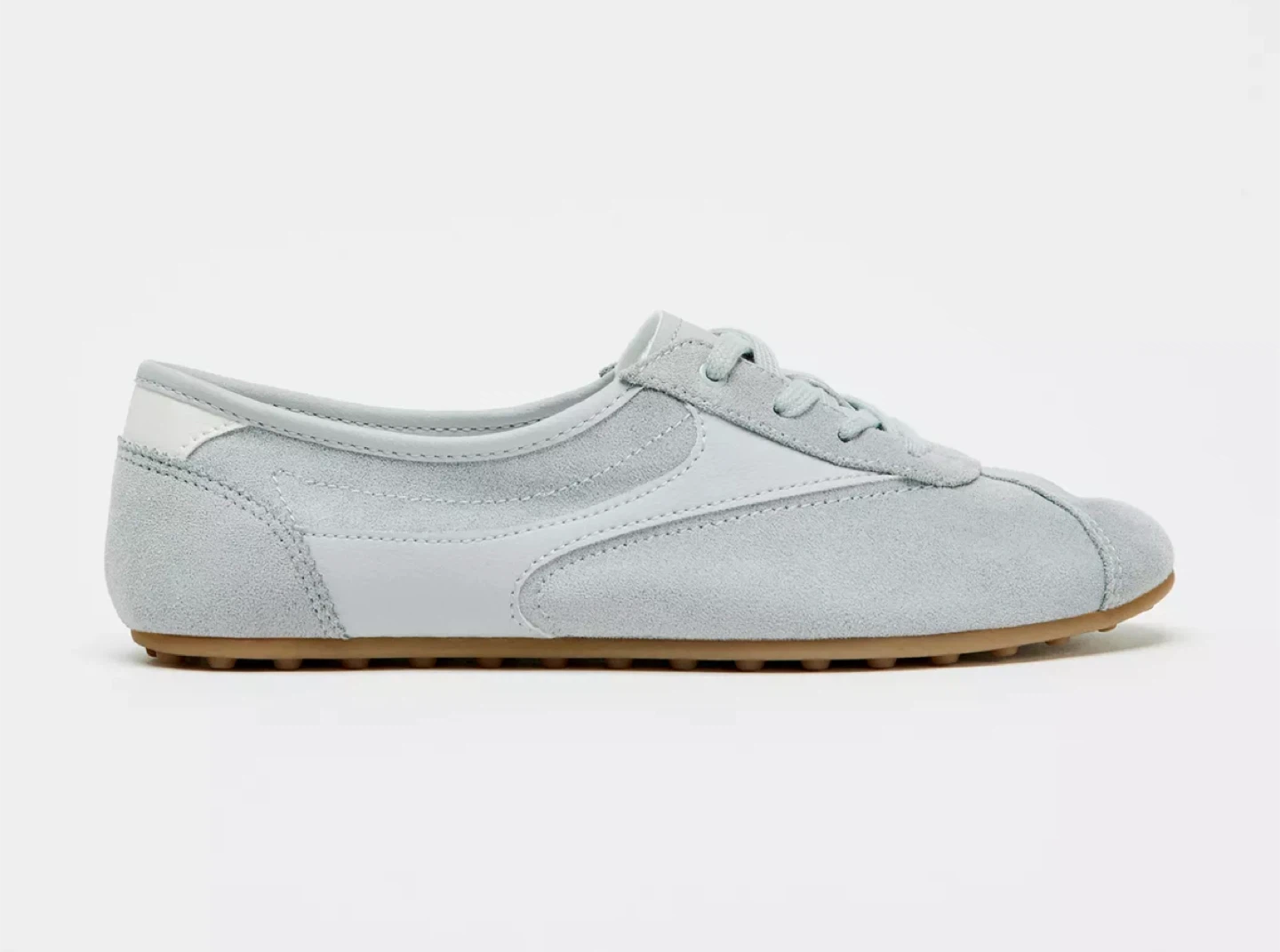 Zara Women's Pale Blue Sneakers