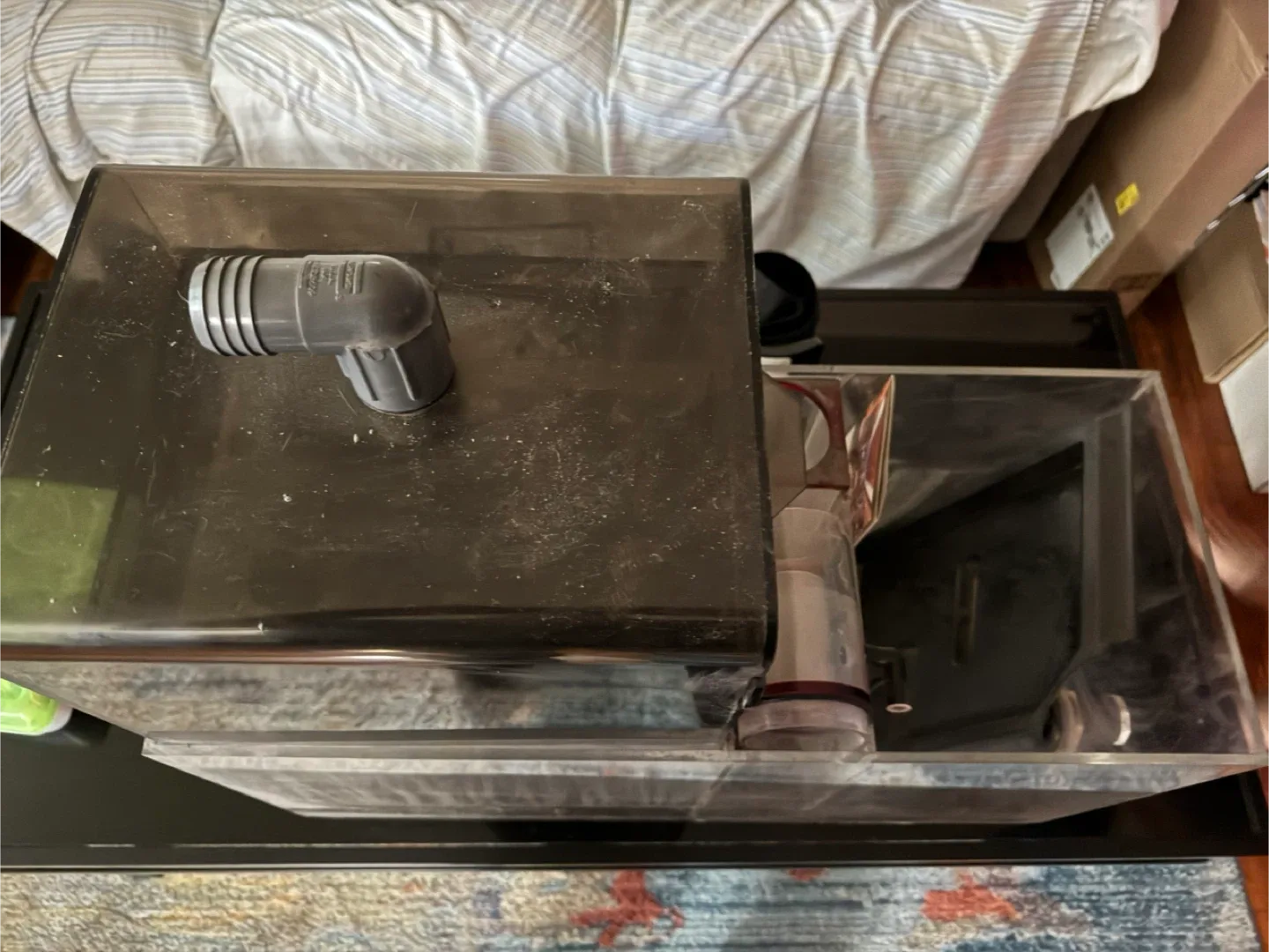 Saltwater Aquarium Filter Sump w/ Built in Skimmer image indicator(2)