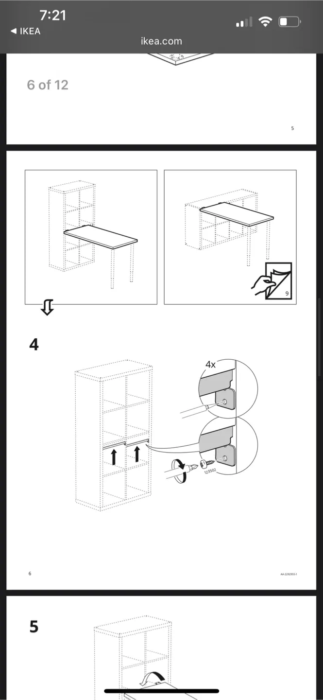 IKEA INLÄGG Connection Hardware - New! image indicator(6)