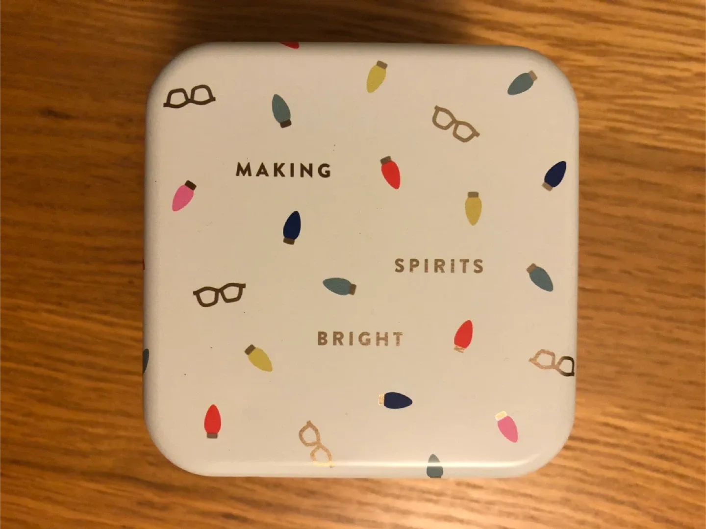 Fossil Collectible Tin - Making Spirits Bright image indicator(2)
