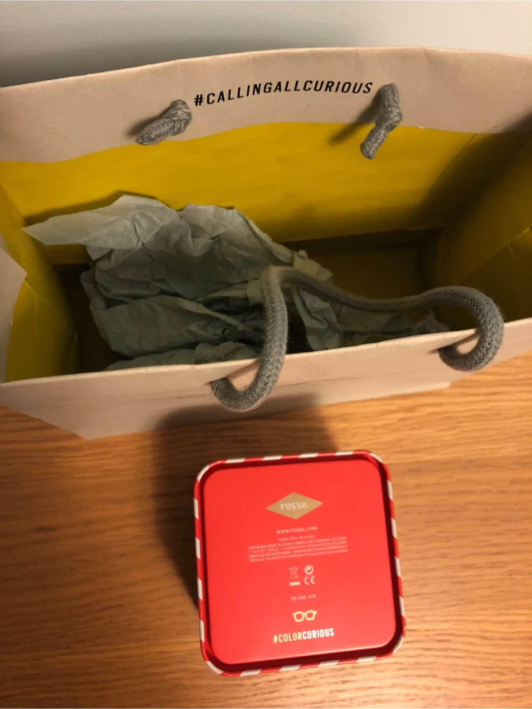 Fossil Collectible Tin - Making Spirits Bright image indicator(6)