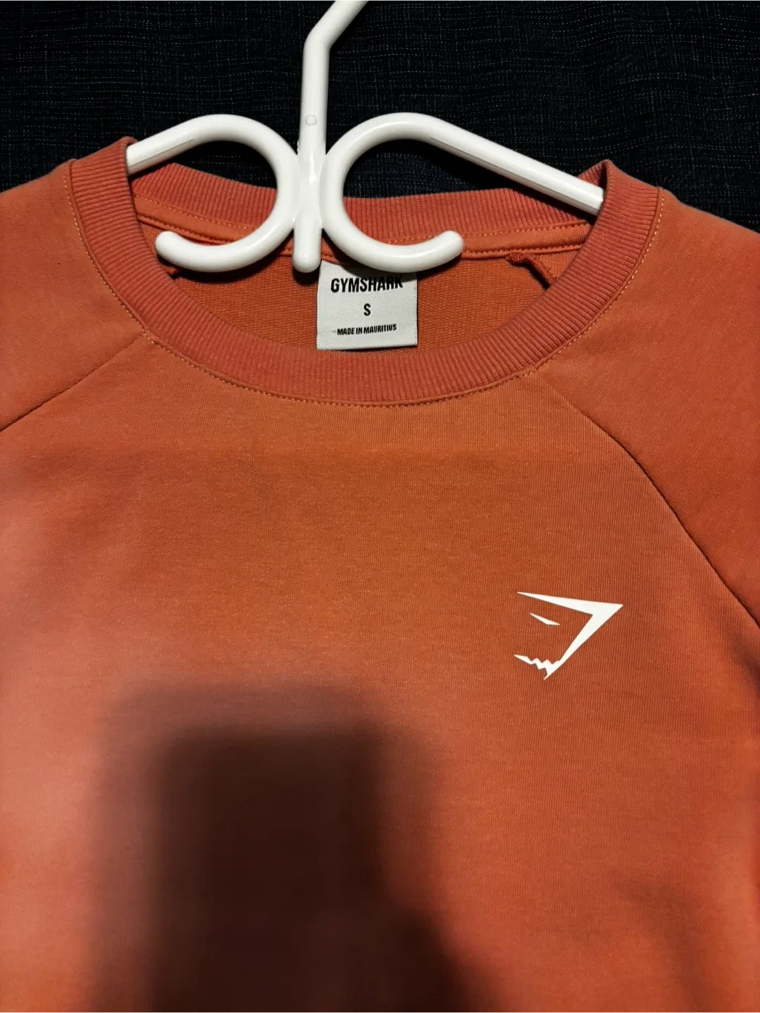 Gymshark Cropped Long Sleeve Top - Size S image indicator(2)