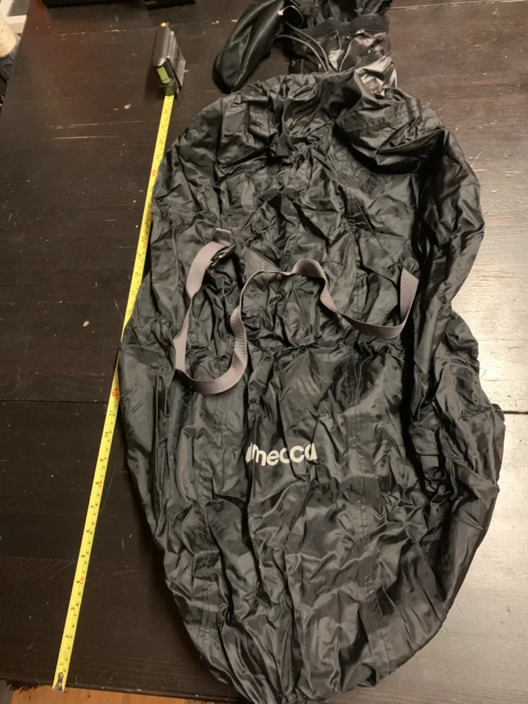 MEC bag pack rain COVER - Black image indicator(2)