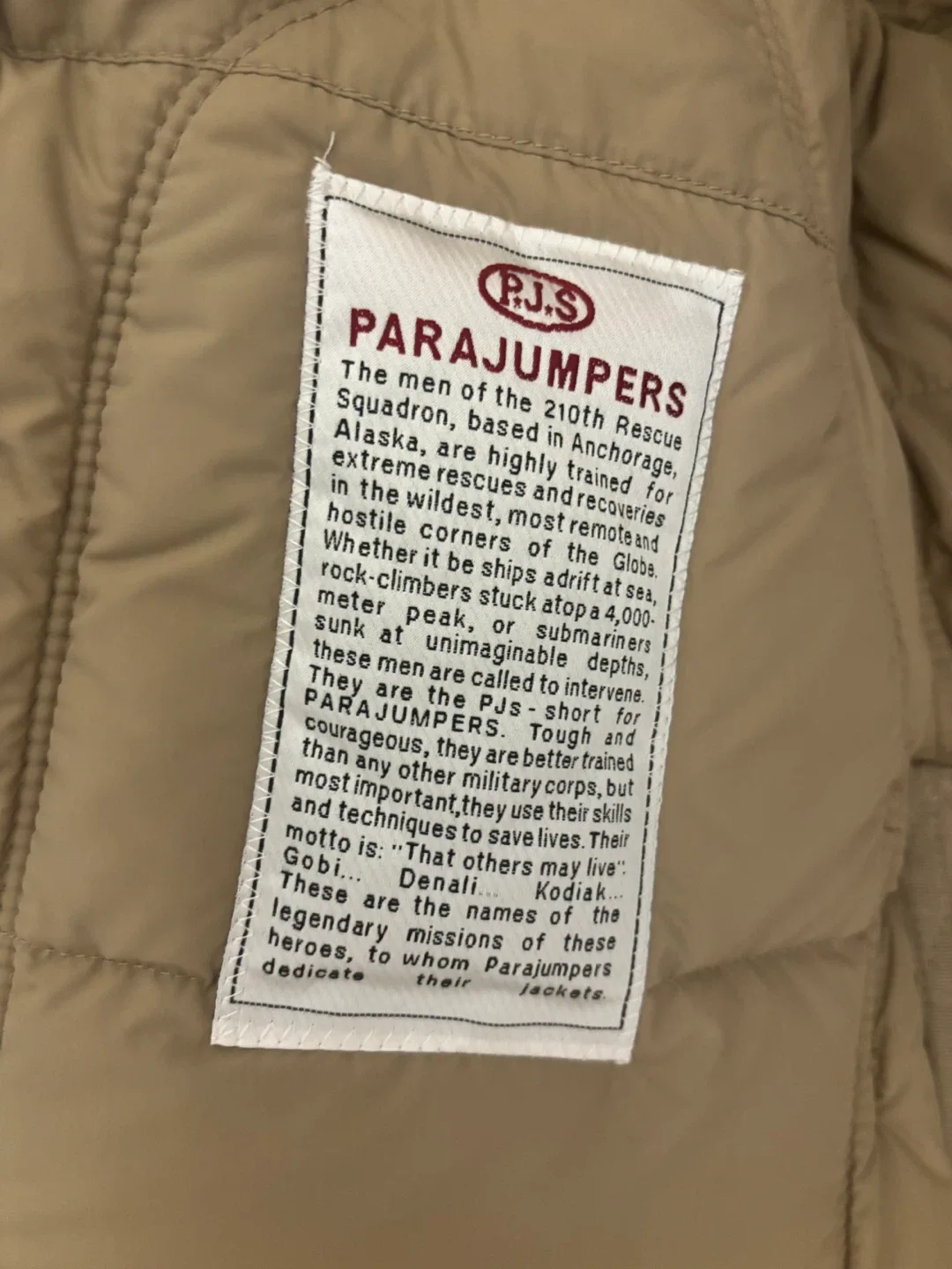 New Kids Size 10 Parajumpers PJS Long Bear Hooded winter jacket image indicator(8)