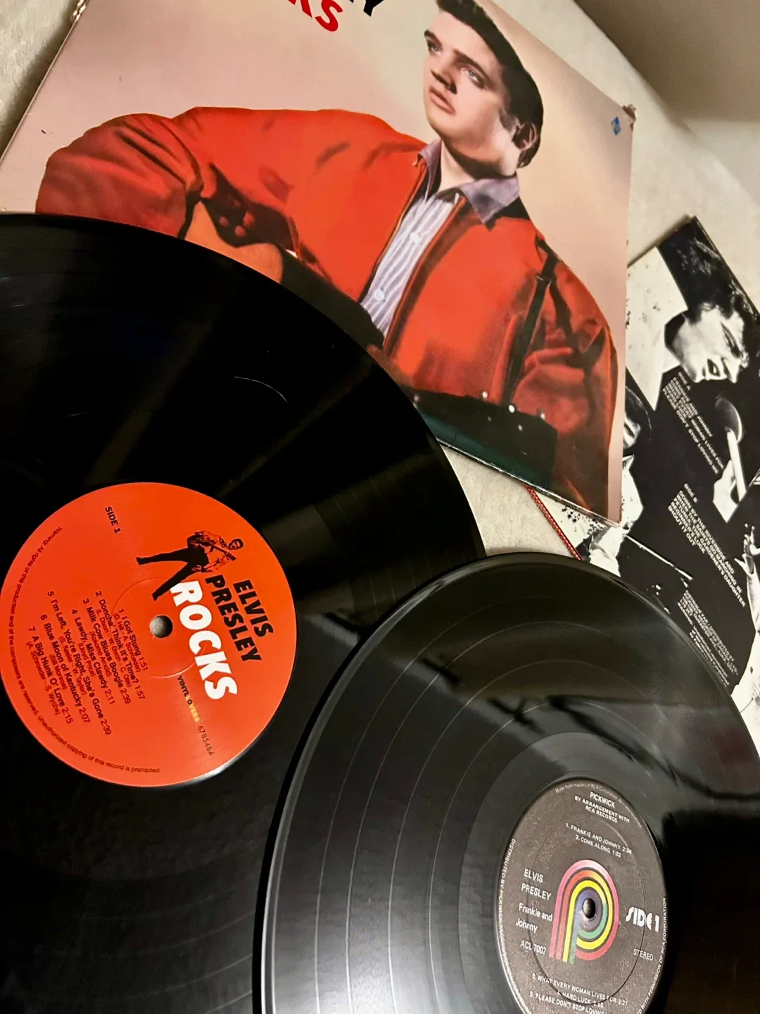 Elvis Presley Vinyl Records - Rocks Album image indicator(2)
