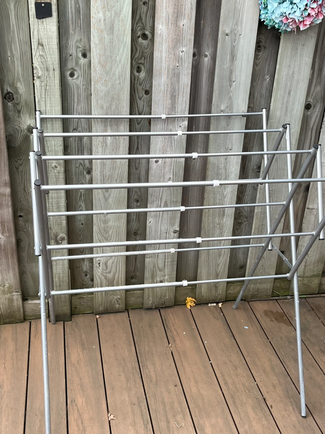 Clothes Drying Rack - Silver