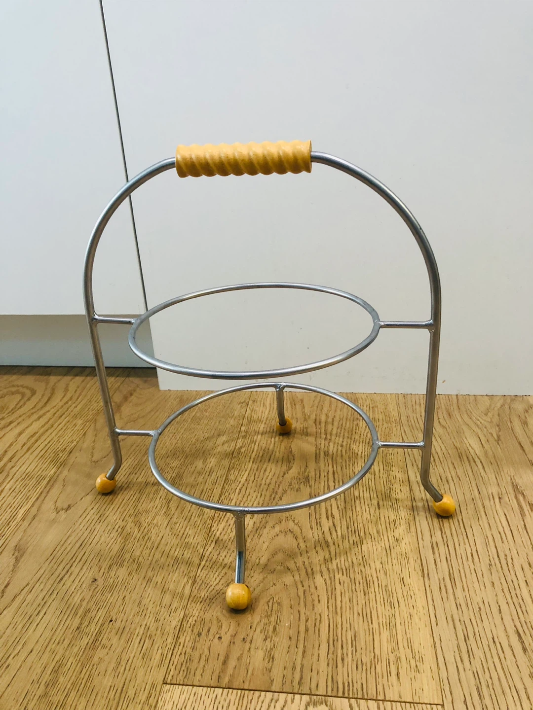 Two-Tiered Serving Stand with Handle - photo 2