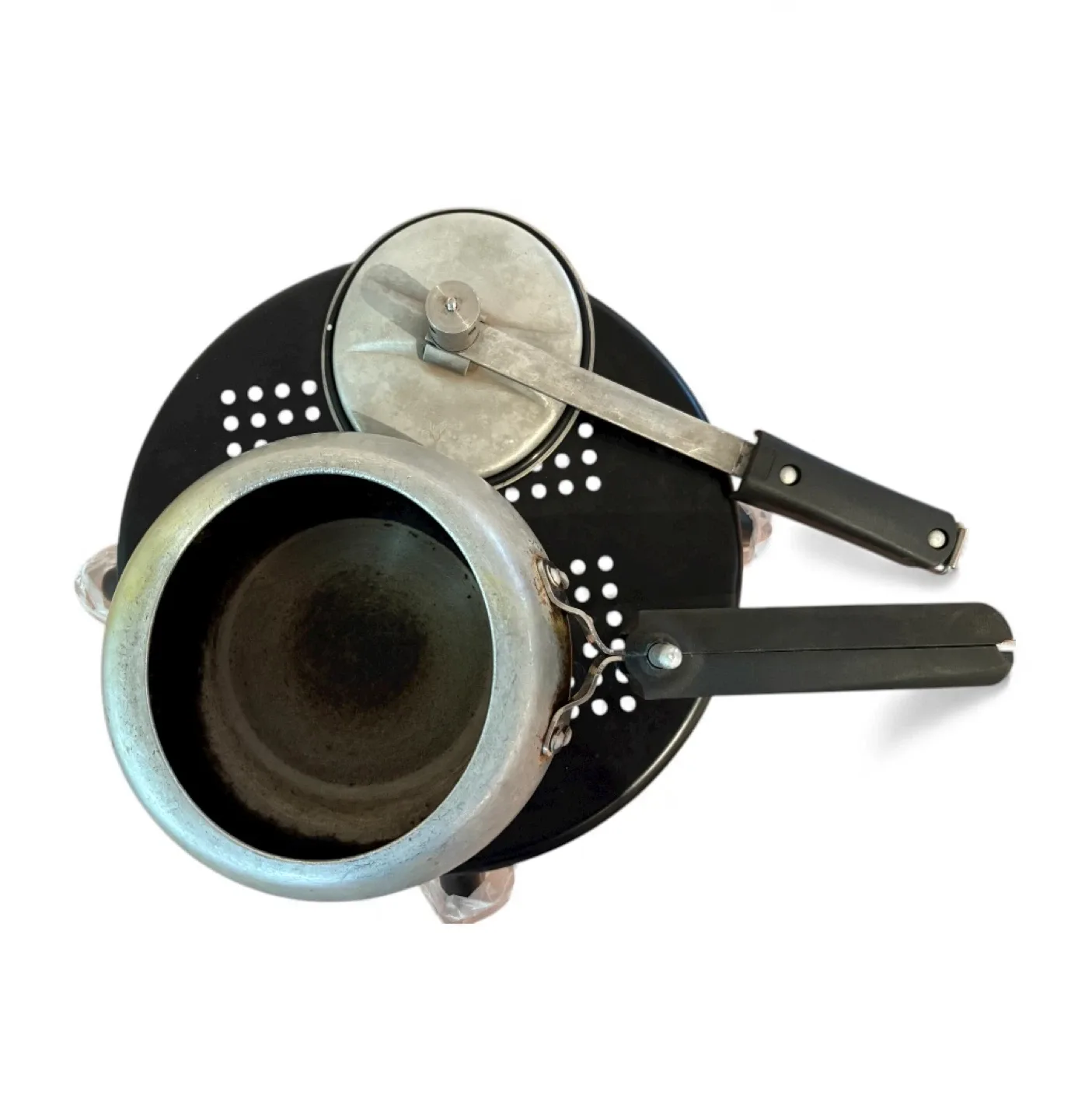 All 3 for $10; Kitchen stuff: Pressure cooker, Sieve, roaster image indicator(4)